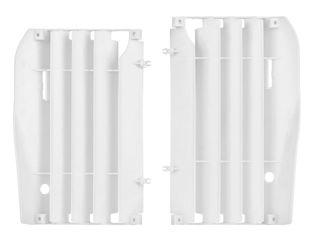 SP 1086394001 Kühlerabdeckung Polisport weiß Honda CRF250R passend fuer HONDA CRF 250 R Weiss