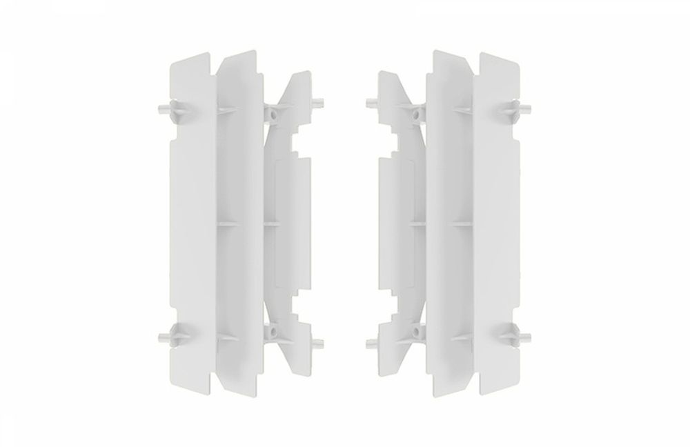 SP 1086438001 POLISPORT Kühlerverkleidung weiß Suzuki passend fuer SUZUKI RM 250 Weiss