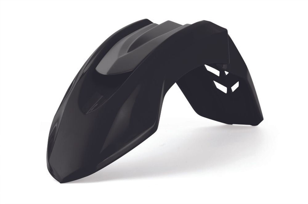 SP 1086472002 FRONT FENDER SM LINE BLACK WITH ADAPTERS passend fuer FANTIC 249 TRIAL Schwarz