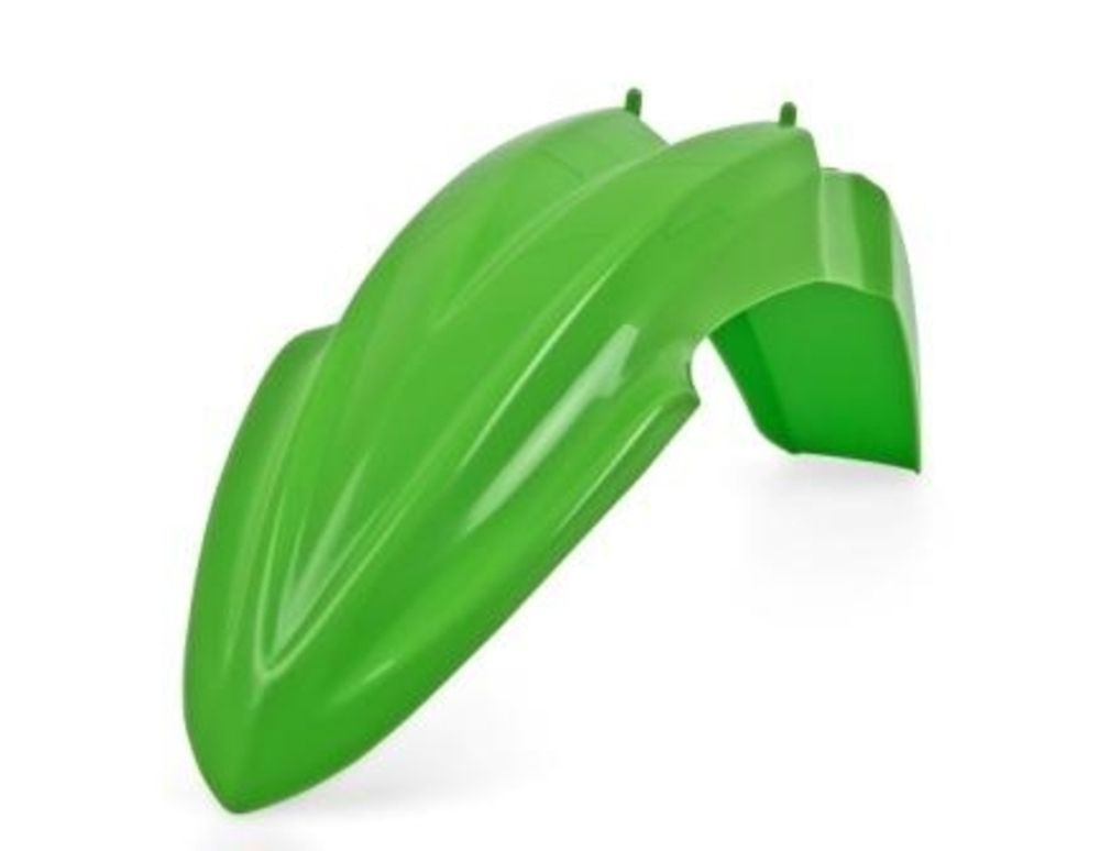 SP 1086539001 POLISPORT Kotflügel vorn Grün Kawasaki KX85/KX100 passend fuer KAWASAKI KX 85 Grün