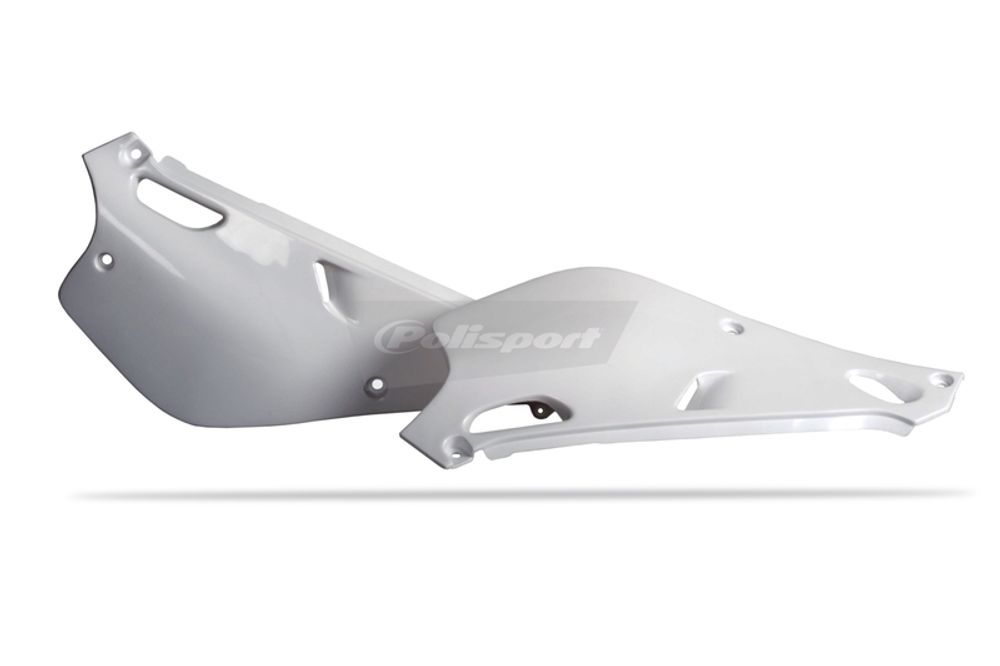 SP 1086597001 POLISPORT Seitenverkleidungen passend fuer YAMAHA YZ 80 Weiss
