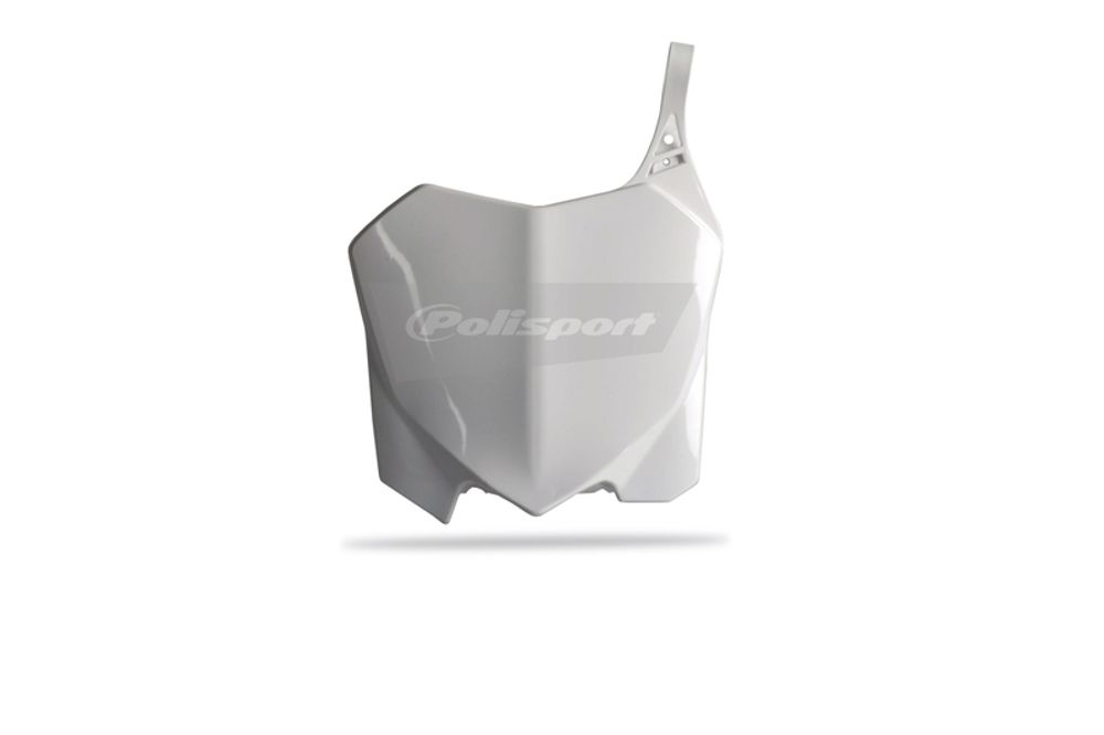 SP 1086625001 FRONT PLATE CRF250R 10-12 WHITE passend fuer HONDA CRF 250 R Weiss