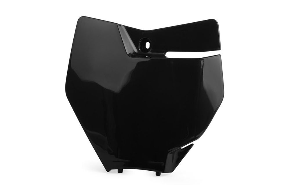 SP 1086655006 Frontnummernplatte POLISPORT schwarz KTM passend fuer KTM 500 EXC-F Schwarz