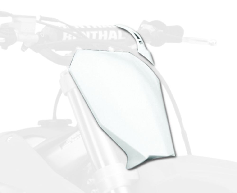 SP 1086669004 POLISPORT Nummerntafel vorne weiß Honda CRF450R/RX passend fuer HONDA CRF 250 R Weiss