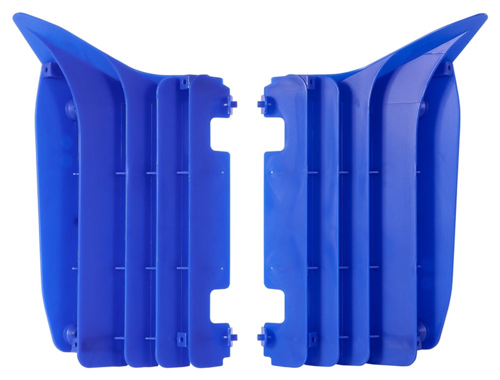 SP 1086704001 Kühlerabdeckung POLISPORT blau Yamaha YZ125/250 passend fuer YAMAHA YZ 250 Blau