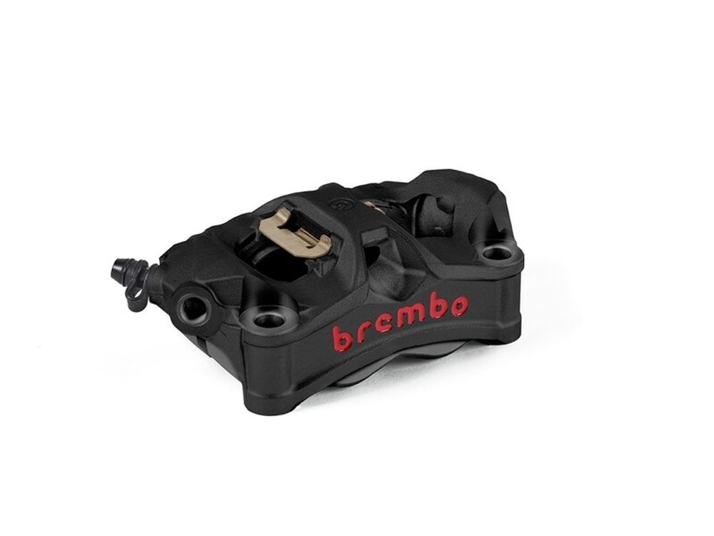SP 1090763 BREMBO Stylema Bremssattel recht links schwarz passend fuer DUCATI PANIGALE V4 Schwarz