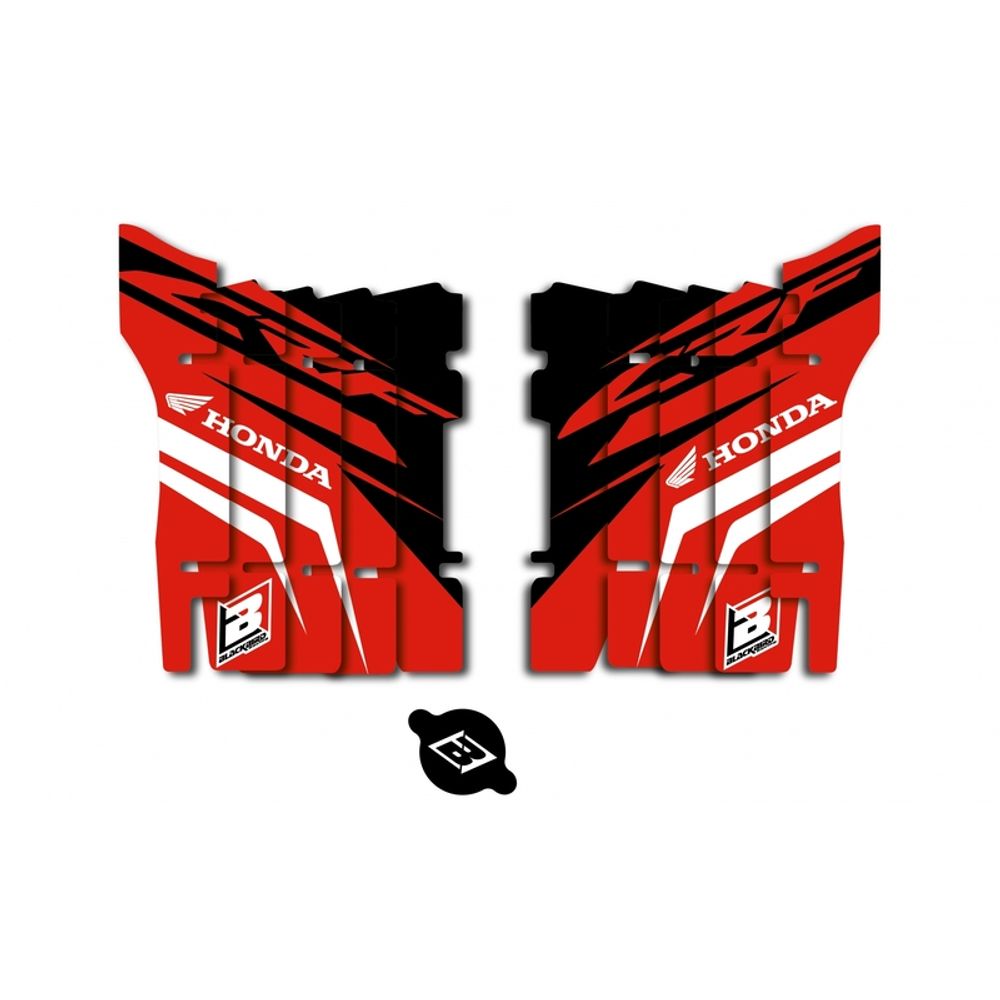 SP 1091316 BLACKBIRD Dream Graphic 4 Kühlerlamellen Grafik-Kit Honda CRF 250 passend fuer HONDA CRF 250 R