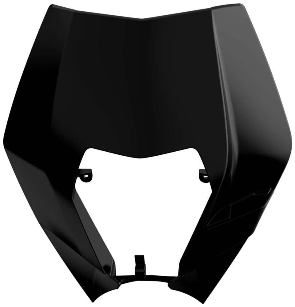 SP 1095756003 POLISPORT Scheinwerfermaske passend fuer KTM 350 XC-F Schwarz