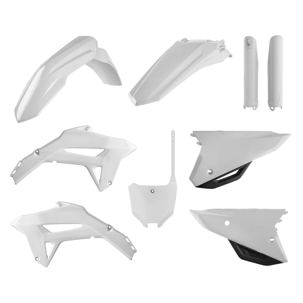 SP 1096266002 POLISPORT Plastic Kit White Honda CRF450R passend fuer HONDA CRF 250 R Weiss