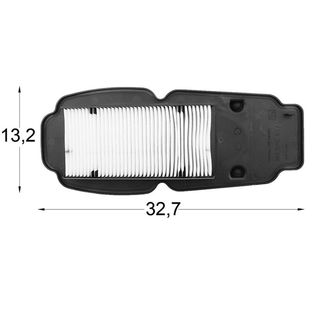 SP 1097972 TECNIUM Luftfilter - MT201-OT388 passend fuer HONDA XL 125 VARADERO