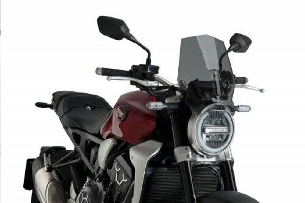 PUIG 9748F New Generation Sport passend fuer HONDA CB650R NEO SPORTS CAFE Stark getönt