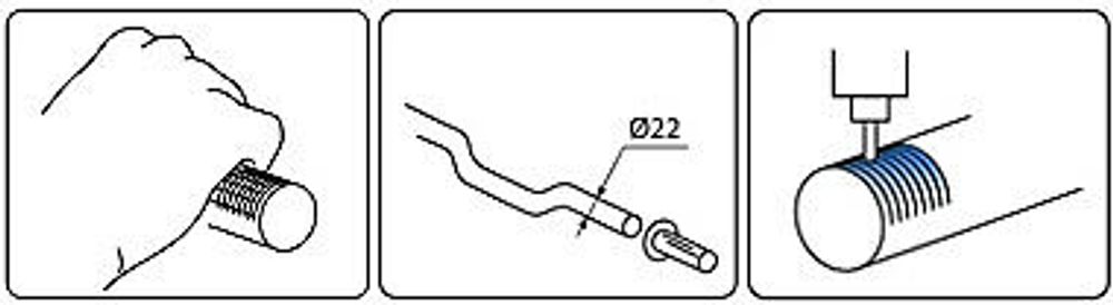 PUIG 5879O Racing Griffe passend fuer KAWASAKI KLE500 Gold