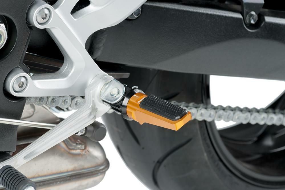 PUIG 7318O Sport Fußrasten passend fuer SUZUKI GSX-R750 Gold