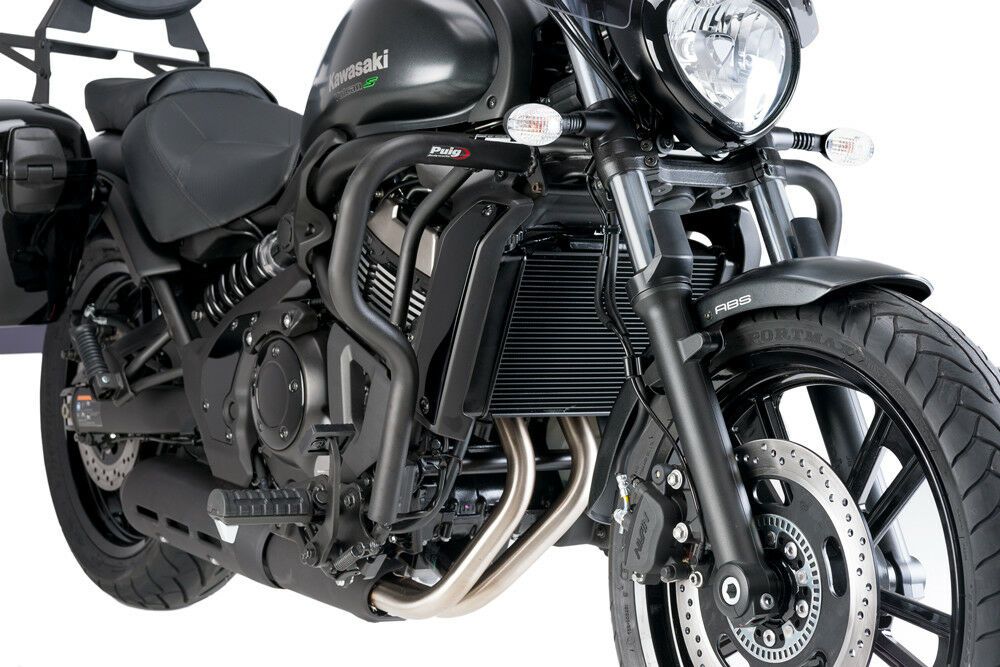 PUIG 8544N Sturzbügel passend fuer KAWASAKI VULCAN S Schwarz