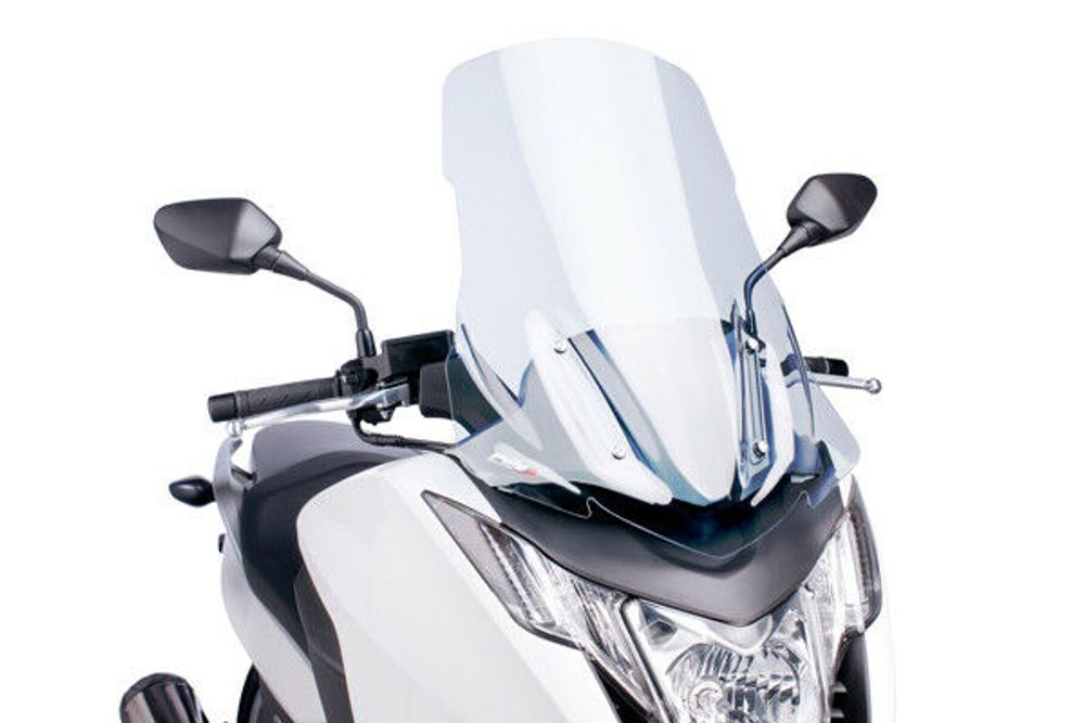 PUIG 6035W Windschutzscheibe V-Tech Line Touring passend fuer HONDA INTEGRA 700 Transparent