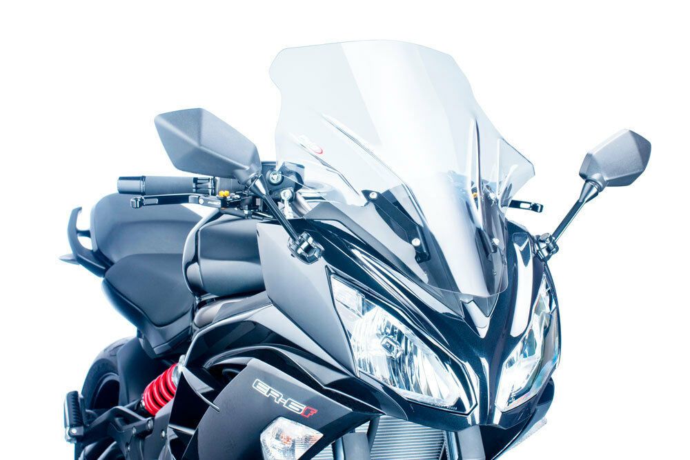PUIG 5998W Tourenscheibe passend fuer KAWASAKI ER-6F Transparent