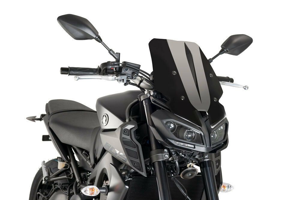 PUIG 9377N New Generation Touring passend fuer YAMAHA MT-09 Schwarz