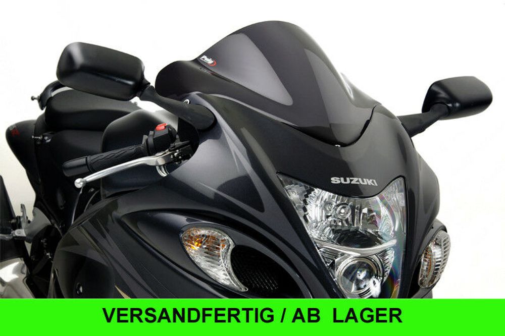 PUIG 4826F Racingscheibe passend fuer SUZUKI GSX-R1300 HAYABUSA Stark getönt