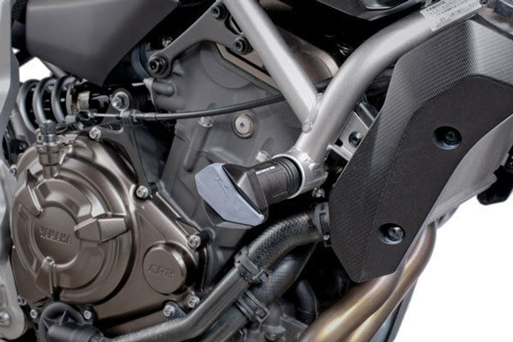 PUIG 7064N Sturzpads R19 passend fuer YAMAHA MT-07 Schwarz