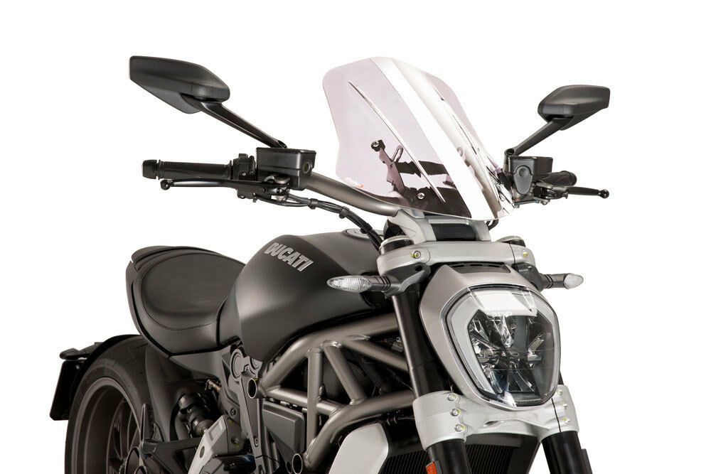 PUIG 8922W New Generation Verstellbare passend fuer DUCATI X DIAVEL Transparent