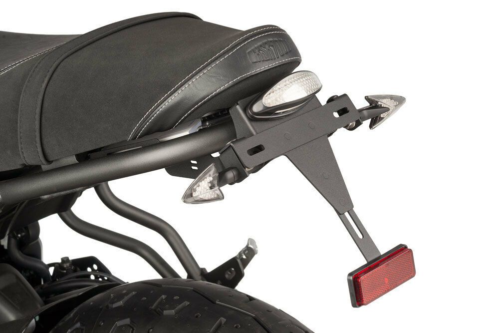 PUIG 8733N Kennzeichenhalters passend fuer YAMAHA XSR700 Schwarz