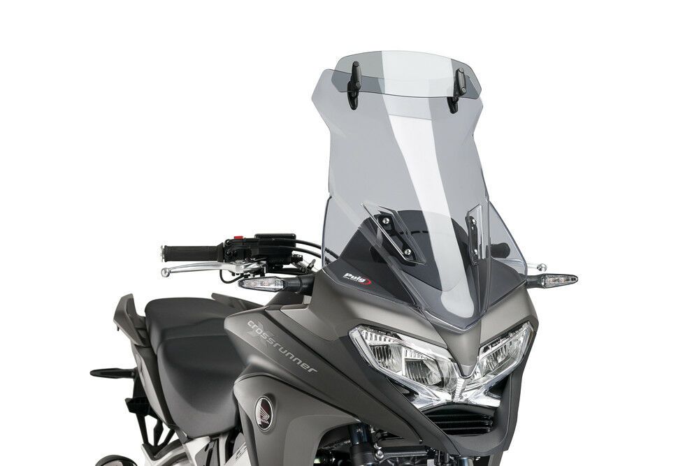 PUIG 7627H Tourenscheibe mit Spoilerscheibe passend fuer HONDA CROSSRUNNER Getönt