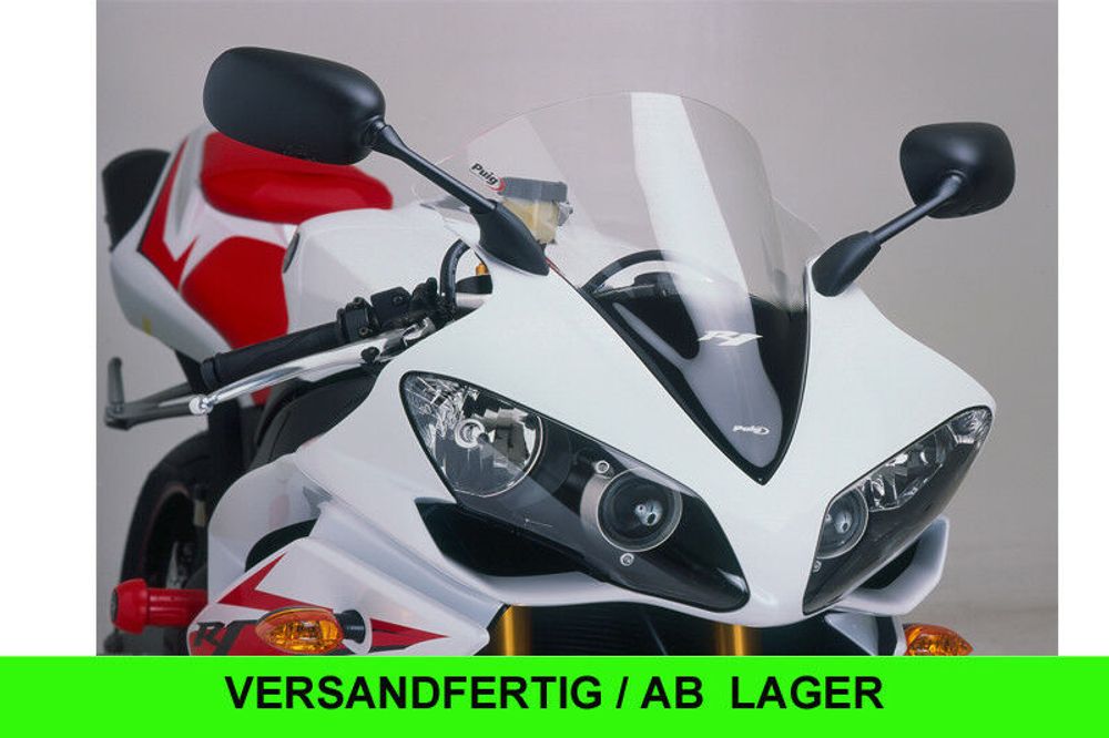 PUIG 4365W Racingscheibe passend fuer YAMAHA YZF-R1 Transparent