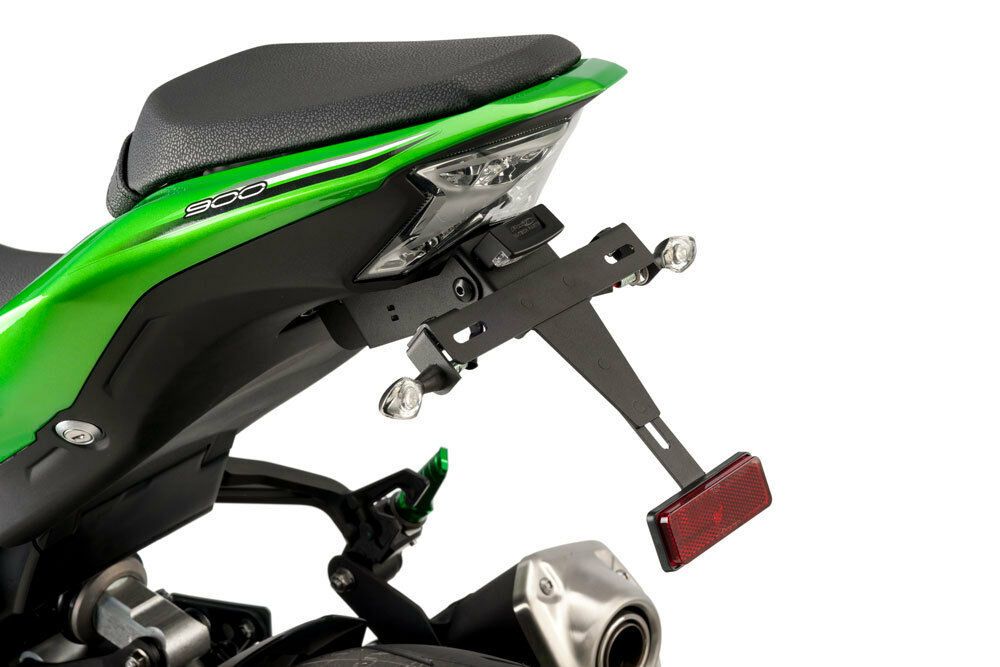 PUIG 9388N Kennzeichenhalters passend fuer KAWASAKI Z900 Schwarz