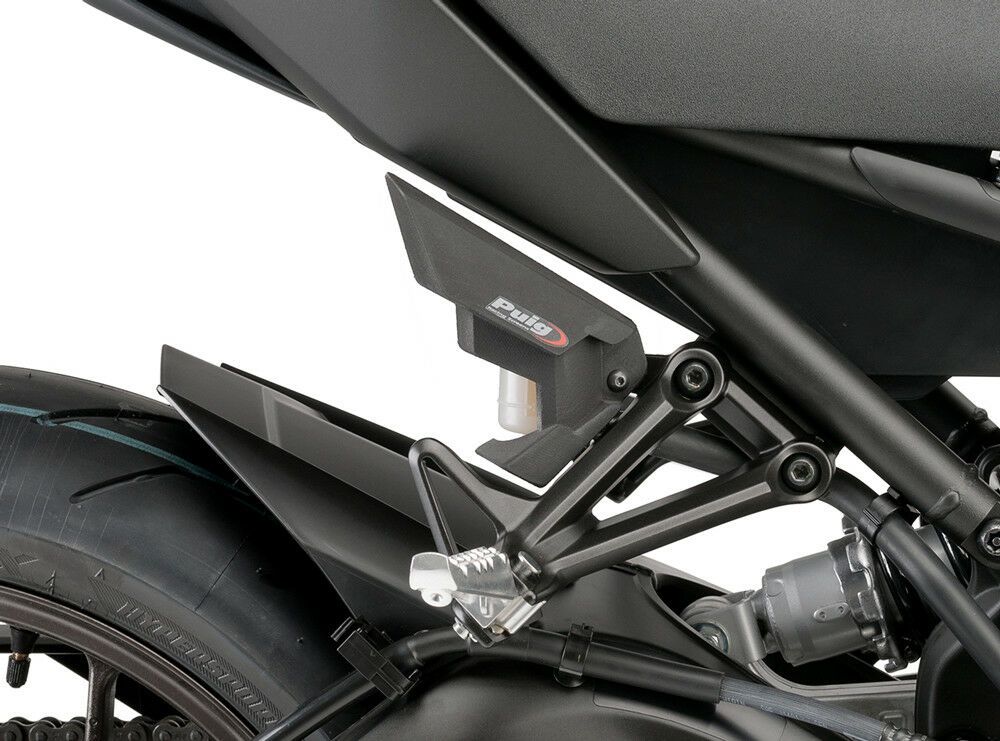 PUIG 7578J Abdeckung des Hinteren Bremsbehälters passend fuer YAMAHA MT-09 Mattschwarz