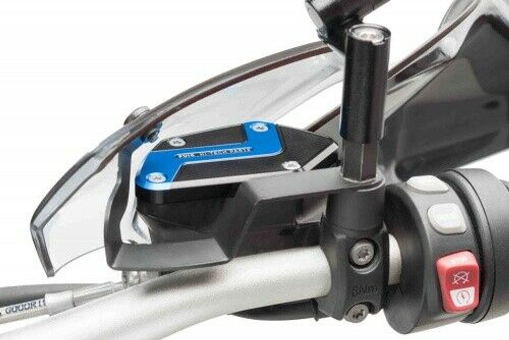 PUIG 9531A Kupplungsflüssigkeitsbehälterdeckel passend fuer BMW R NINET Blau