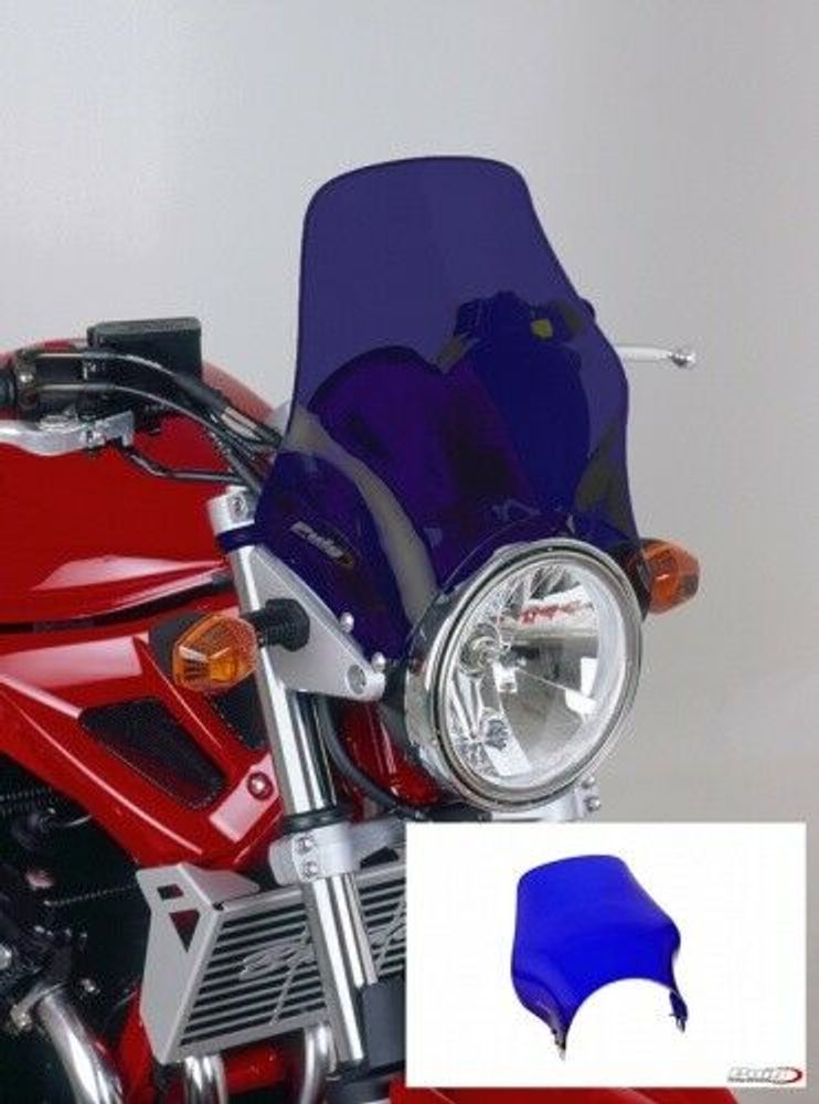PUIG 0869A Naked passend fuer KAWASAKI ER-5 TWISTER Blau