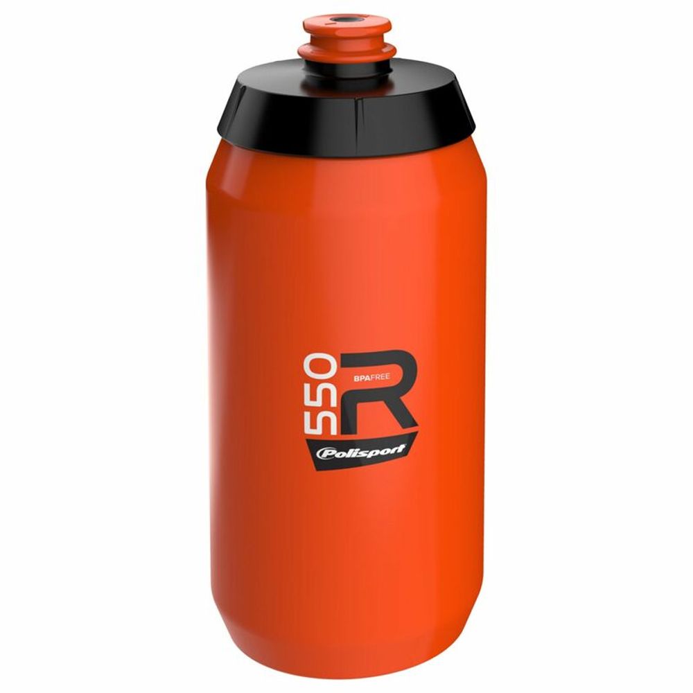 SP 1100222 POLISPORT Water Bottle R550 Orange Screw-On Cap 550ml passend fuer
