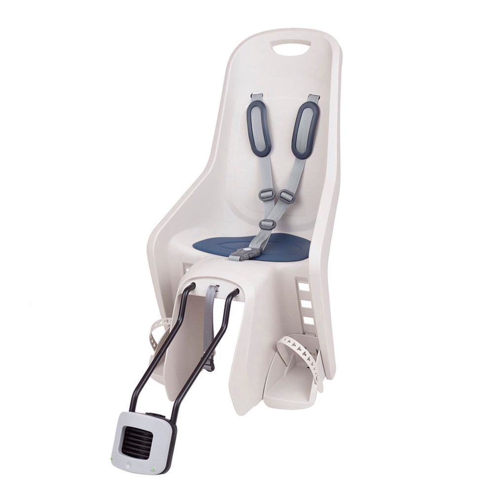 SP 1100239 POLISPORT Bubbly Maxi Plus CFS Rear Child Bike Seat Carrier Mounting - Black/Dark Grey passend fuer Grau & Sch