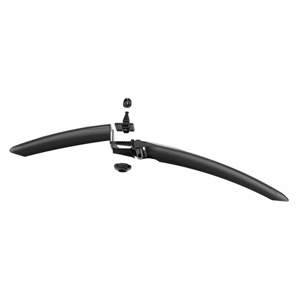 SP 1100245 POLISPORT Front Mudguard Mud Pro 26/29 Front Fork Black passend fuer