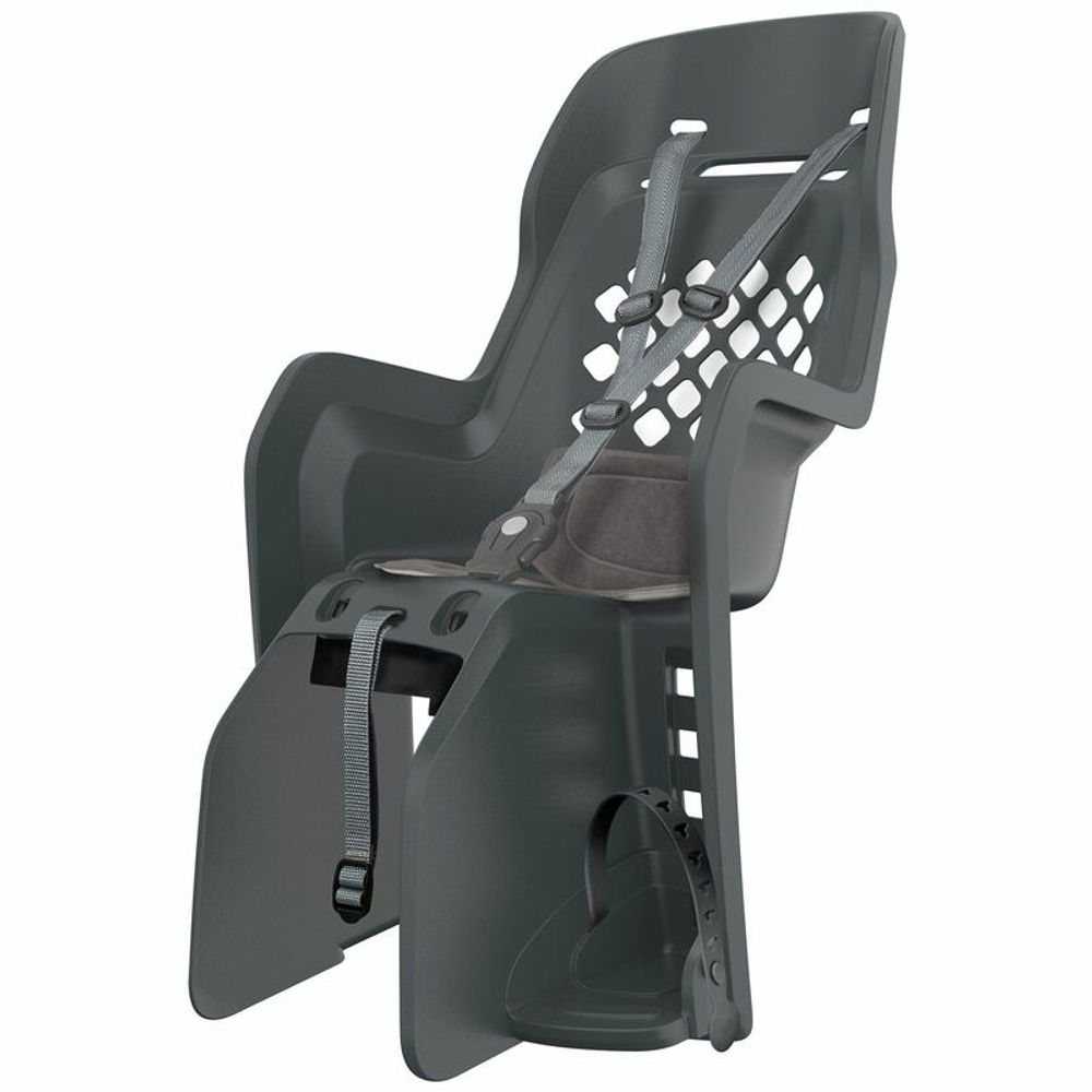 SP 1100323 POLISPORT Joy CFS Rear Child Bike Seat Carrier Mounting - Dark Gray/Dark Gray passend fuer Grau