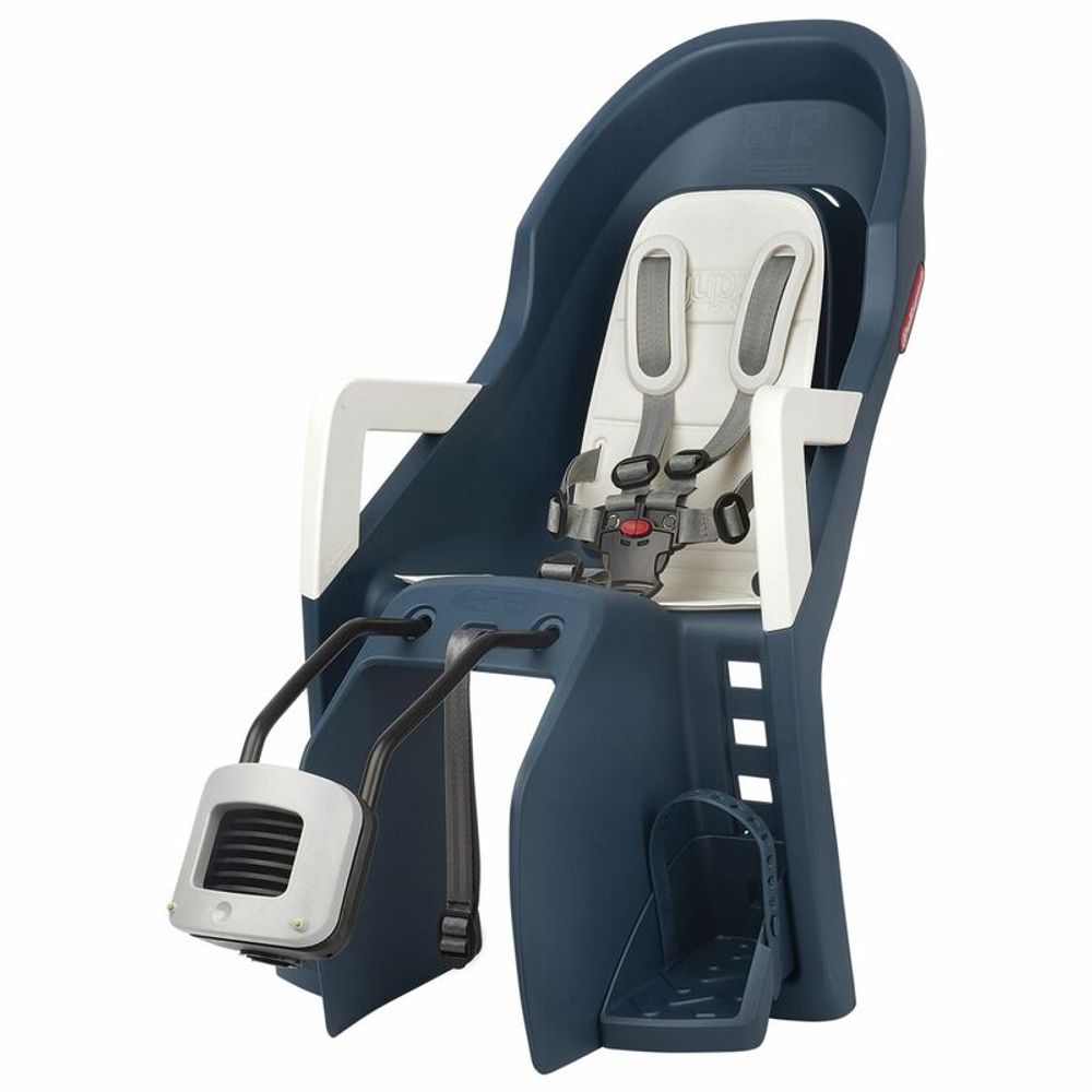 SP 1100387 POLISPORT Guppy Maxi+ FF Rear Child Bike Seat Carrier Mounting - Jeans/Cream passend fuer Blau & Cre