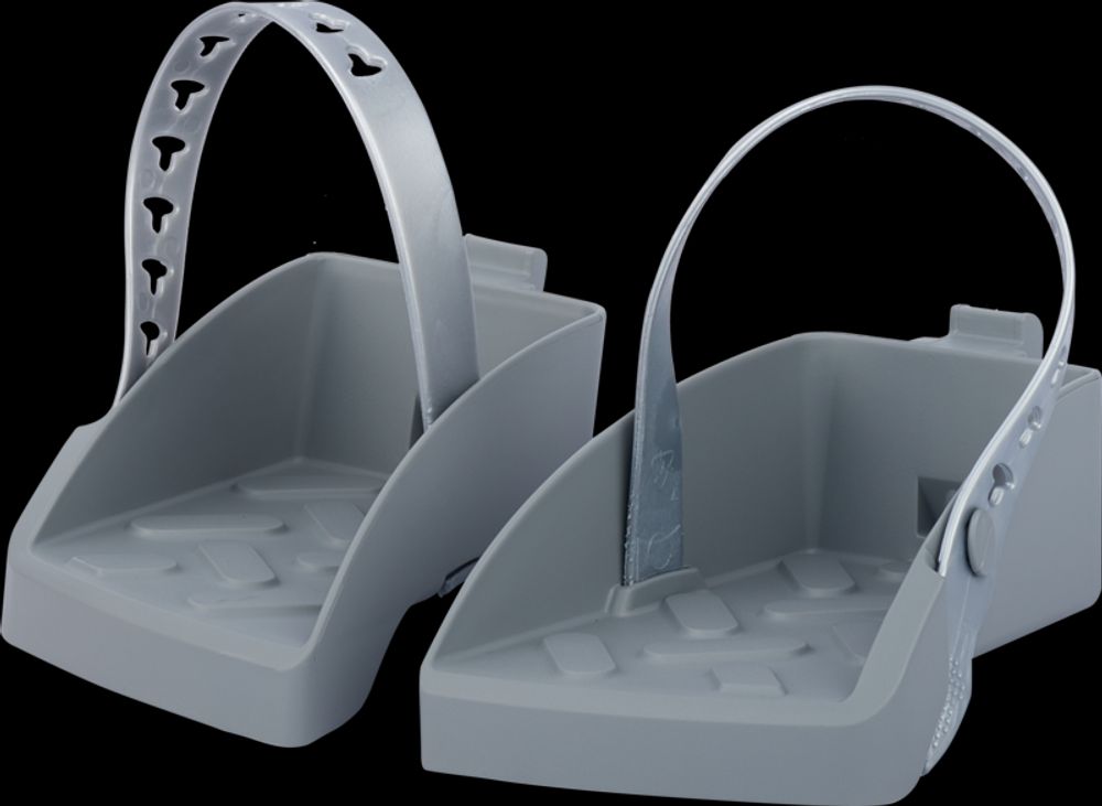 SP 1100454 POLISPORT Footrests + Straps Light Grey Guppy Mini passend fuer