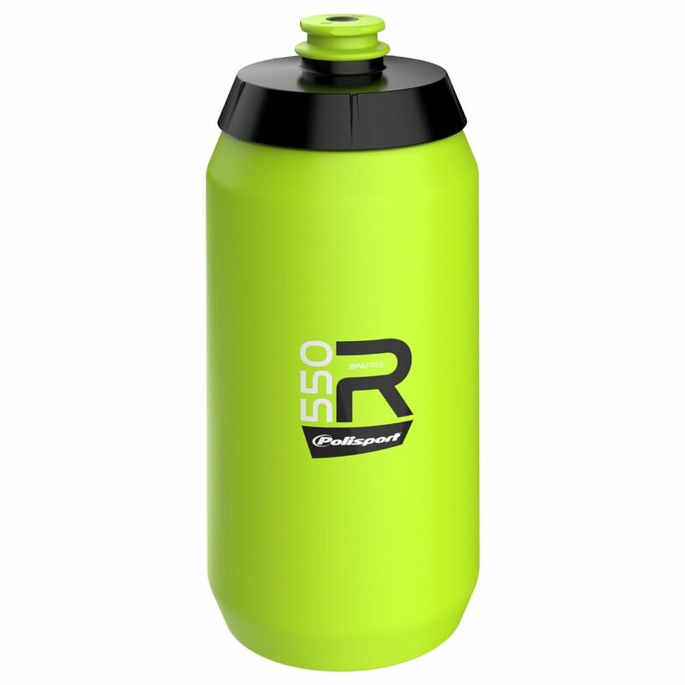 SP 1100493 POLISPORT Water Bottle R550 Lime Green Screw-On Cap 550ml passend fuer