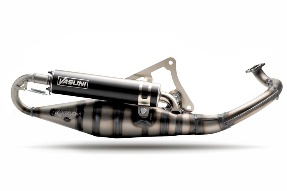 SP 1104169 YASUNI Carrera 10 Komplett Auspuff Schwarz - Peugeot passend fuer PEUGEOT SPEEDFIGHT 4 50 2T