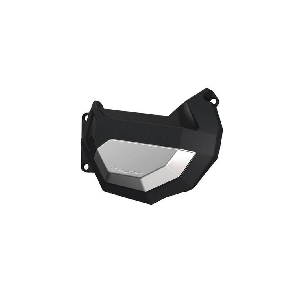 SP 1109145 POLISPORT Kupplungsgehäusedeckelschutz passend fuer HONDA CRF 1100 L AFRICA TWIN Schwarz &