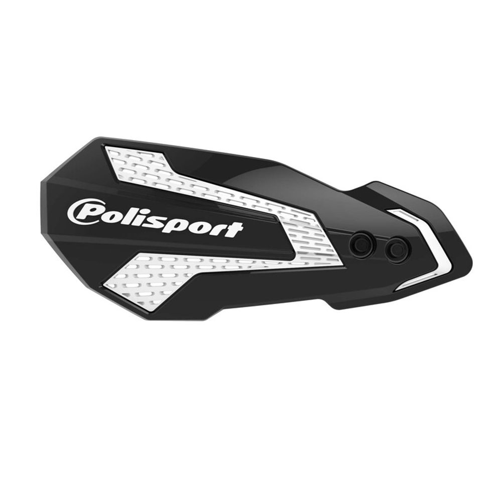 SP 1109867001 POLISPORT MX Flow Handguards - Kawasaki KX250F/450F passend fuer BETA RR 250 2T Schwarz &