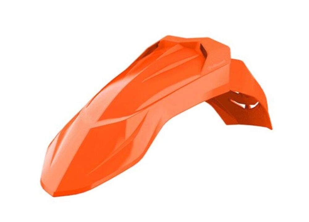 SP 1109874007 POLISPORT Supermoto UFX Front Fender passend fuer HUSQVARNA TE 250 Orange