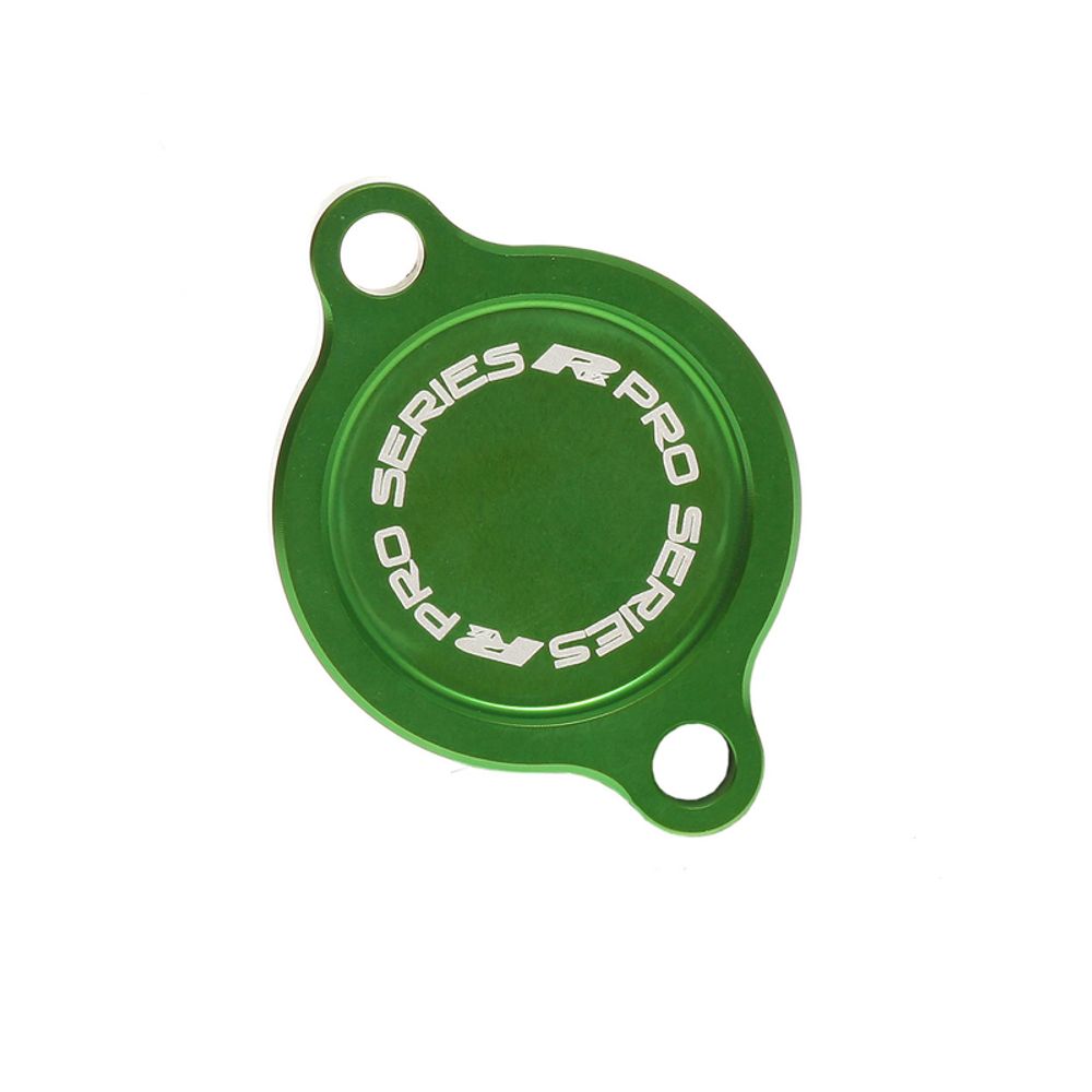 SP 1110510002 RFX Pro Ölfilterdeckel (Grün) - Kawasaki KXF250 passend fuer KAWASAKI KX 250 F Grün