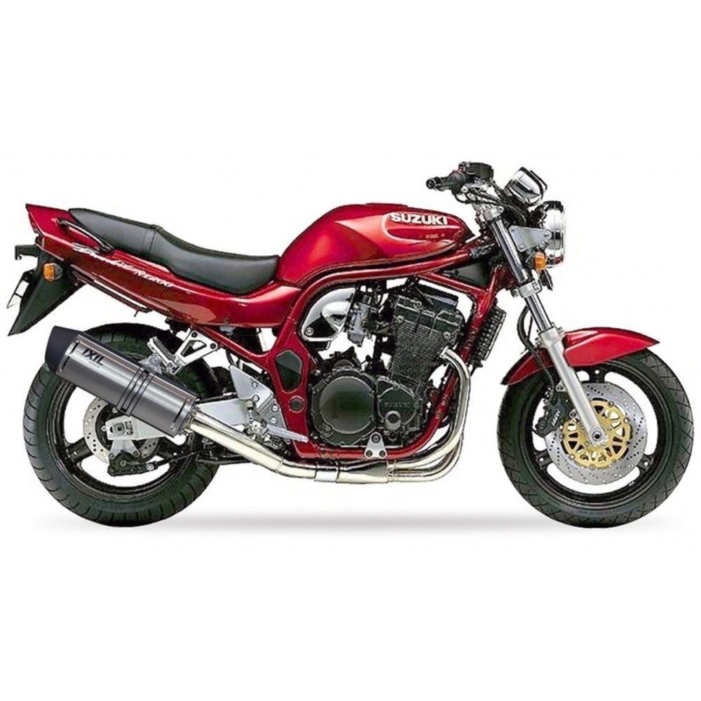 SP 1113715001 IXIL Hexoval Xtrem Endtopf - Suzuki GSF 1200 N Bandit - OS8085VSE passend fuer SUZUKI GSF 1200 BANDIT
