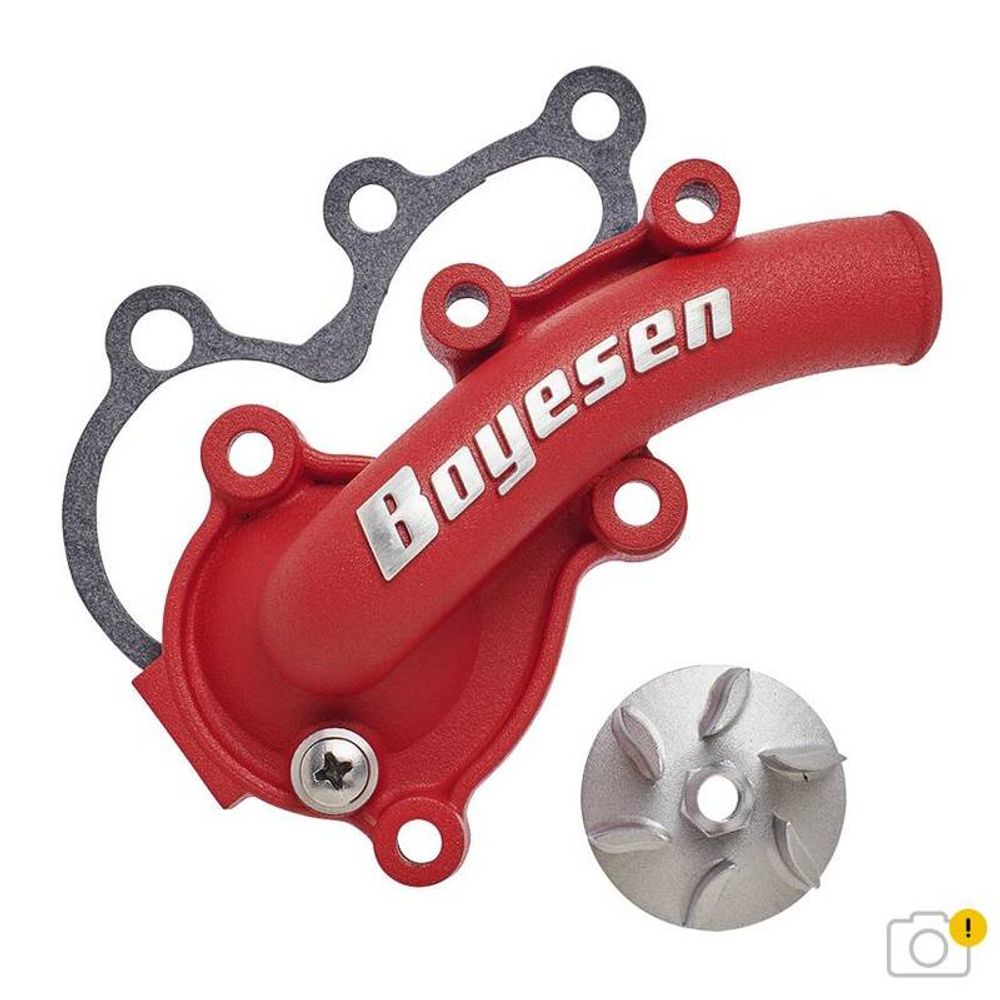 SP 1118778 BOYESEN SuperCooler Wasserpumpendeckel + Impeller Kit - Red passend fuer KTM 350 SX-F