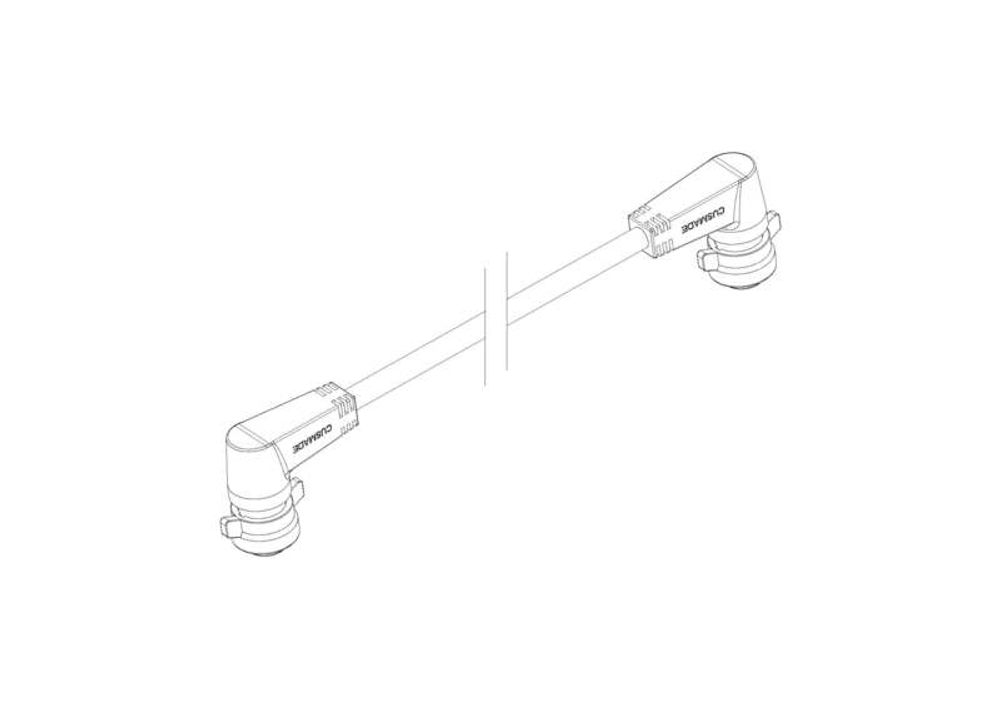 SP 1121144 POLINI E-Bike Batterie Kabel 700mm passend fuer
