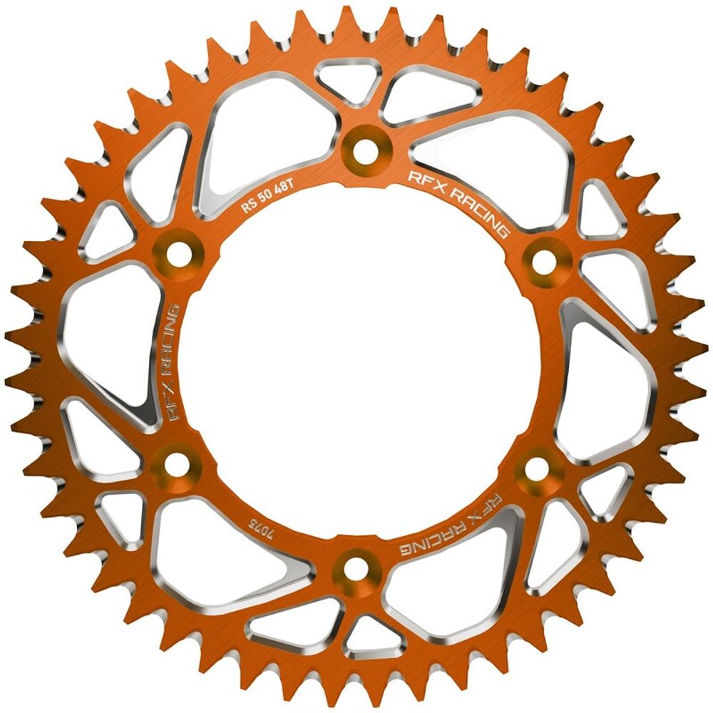 SP 1123234005 RFX Pro Series Elite Aluminium Kettenrad - 520 passend fuer KTM 250 SX-F Orange