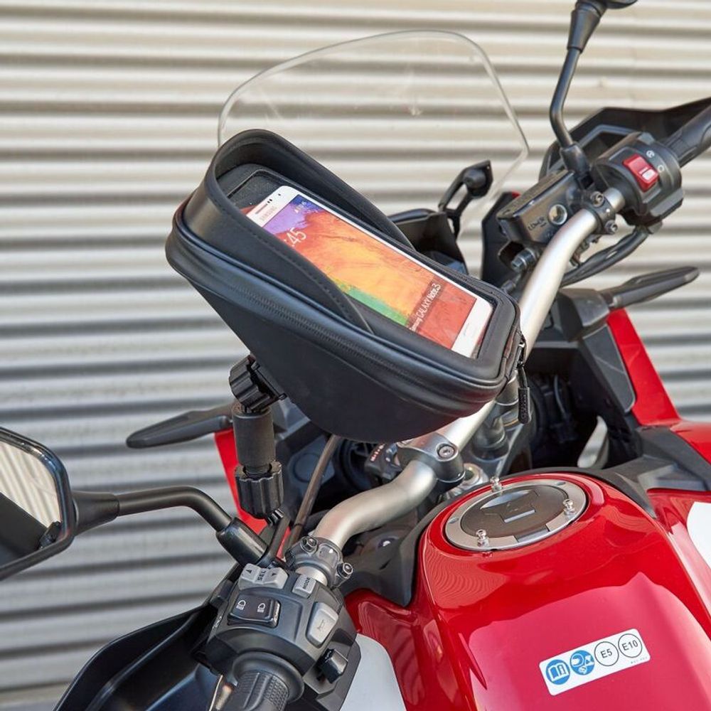 SP 1123756 SHAD Smartphone-Halter mit Tasche (Spiegelbefestigung) passend fuer