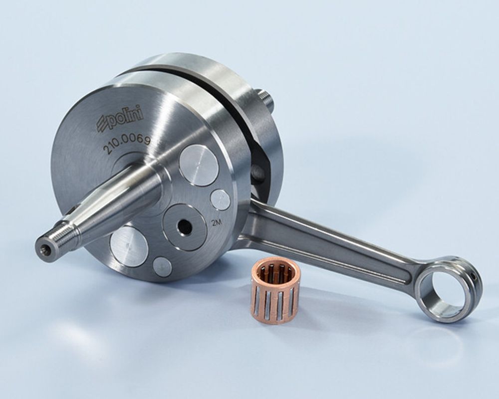 SP 1125452 POLINI Kurbelwelle BIG EVOLUTION - Minarelli AM6 - Hub 44mm passend fuer BULTACO LOBITO 50