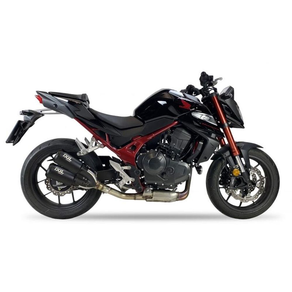 SP 1125541001 IXIL RB Edelstahl-Doppelendschalldämpfer Race Xtrem RB passend fuer HONDA CB 750 HORNET